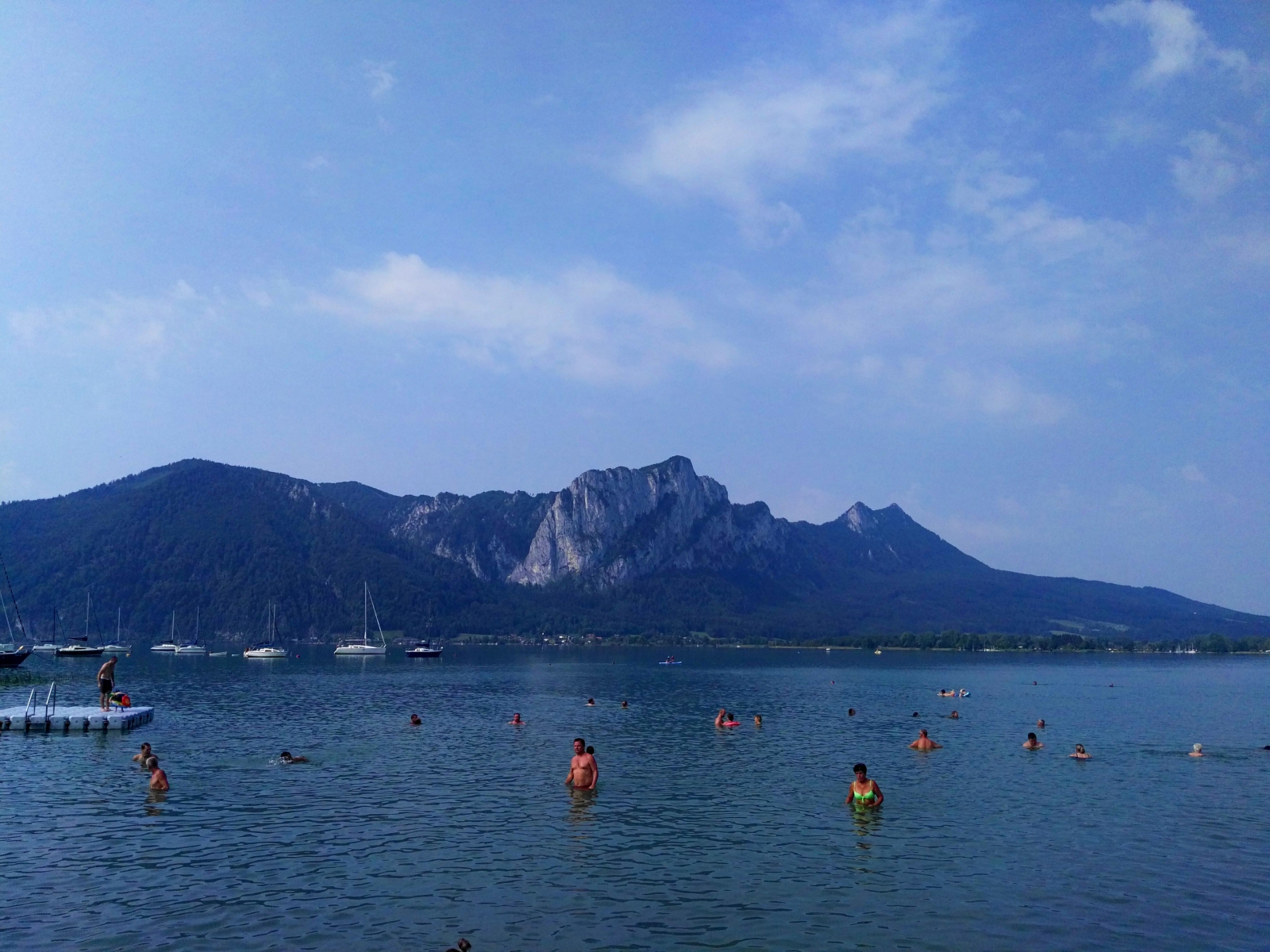 Poslední zastávka cestou zpátky, další jezero v Rakousku jehož název si nepamatuju