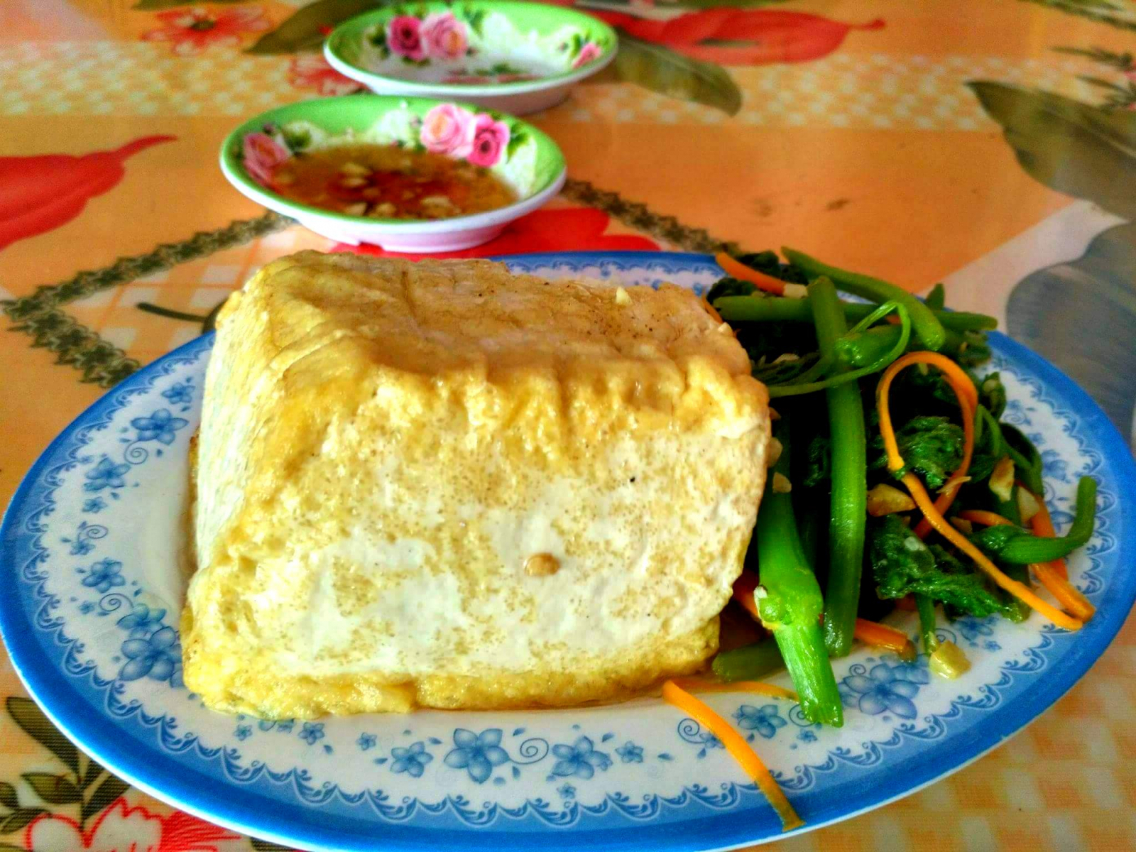 S tím tofu to trochu přehnali :-D Ha Giang loop, Vietnam