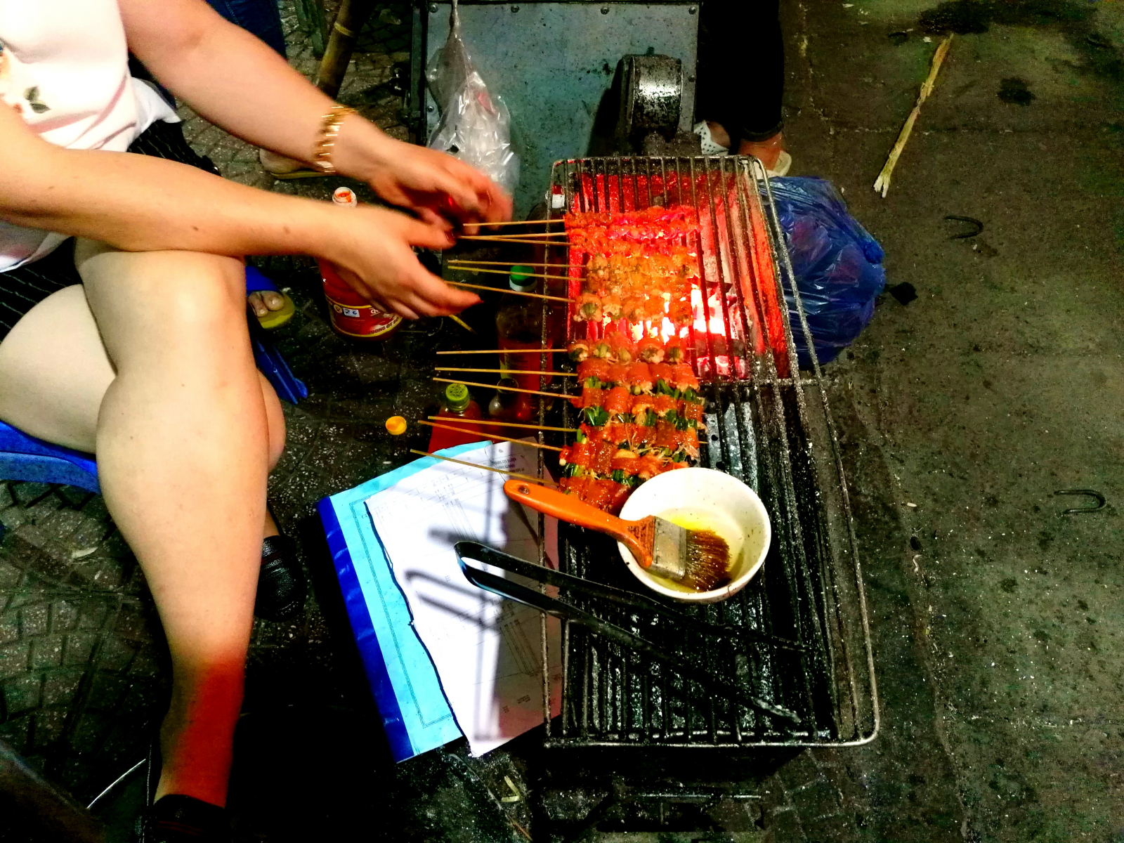 Maso na špejli, nejlepší z nejlepších a jistota, co nezklame. Ha Giang loop, Vietnam