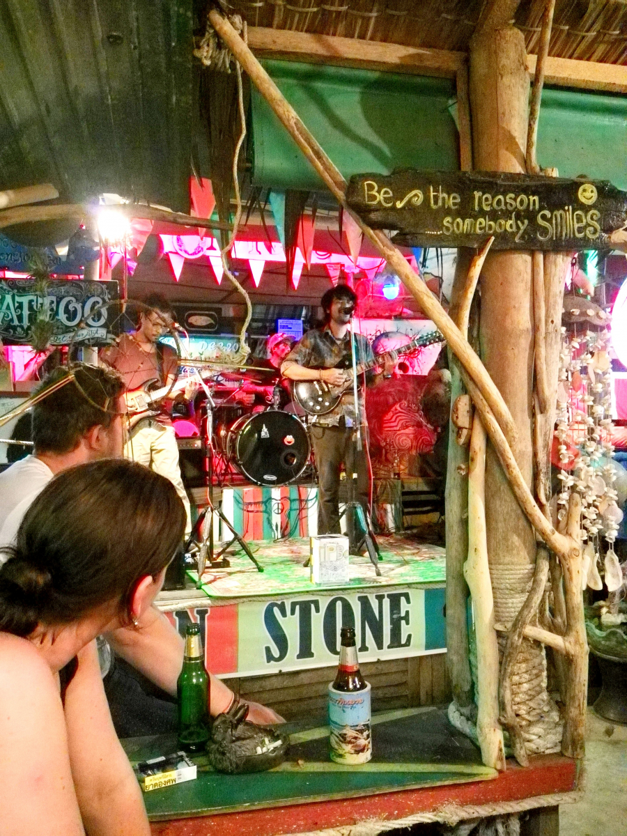 Moon rock bar...aspoň myslím, Ko Samui, Thajsko