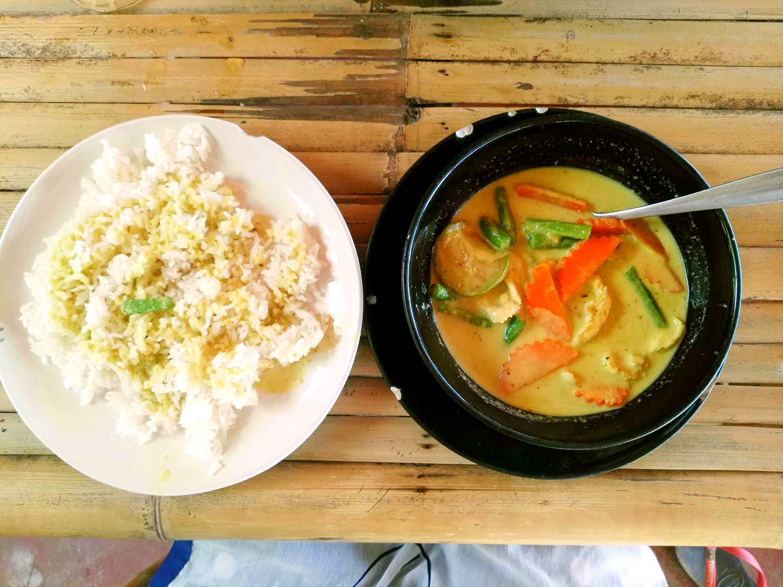 Nejoblíbenější green curry, Koh Lanta, Thajsko