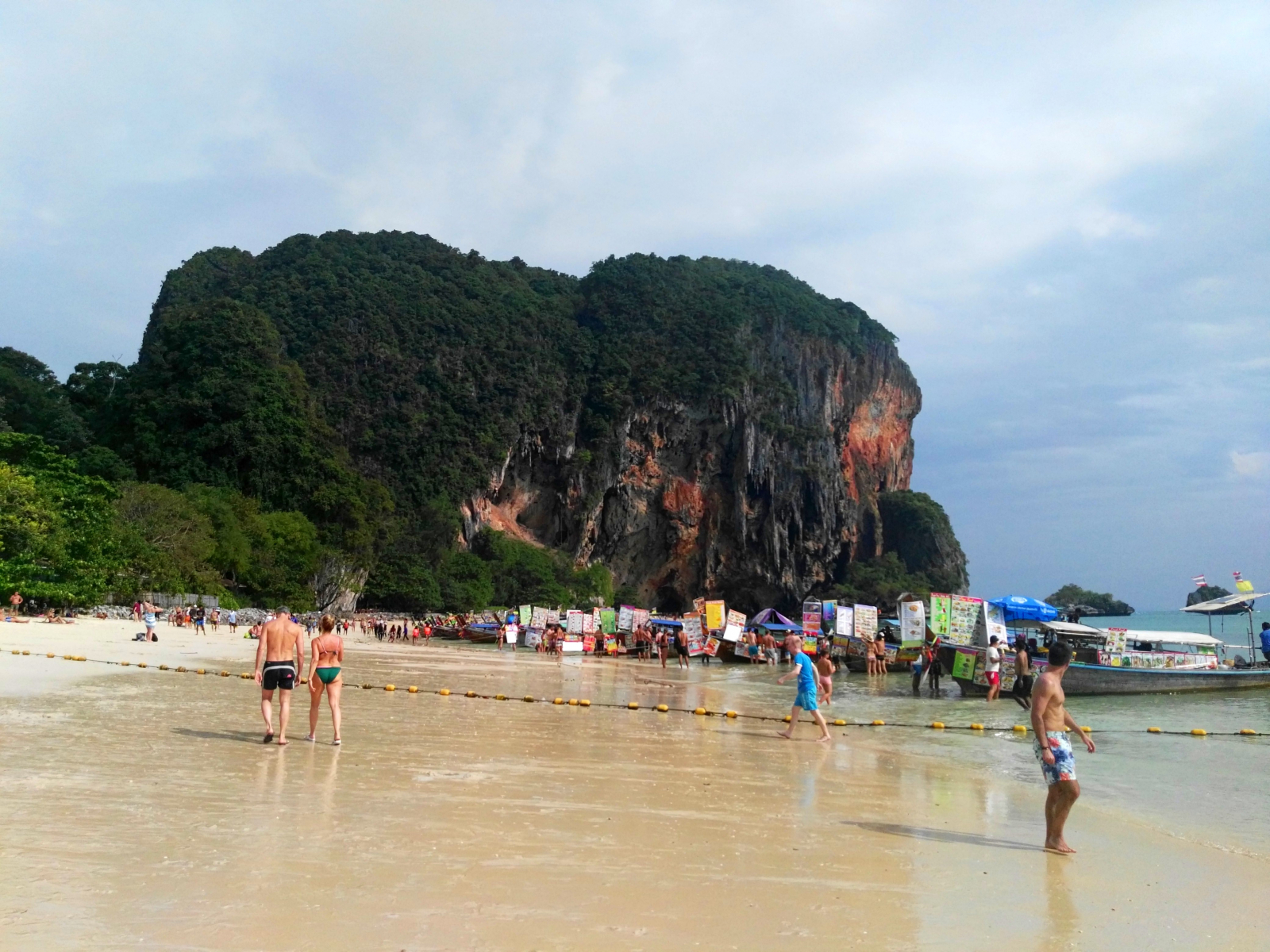 Railay Beach, Krabi, Thajsko