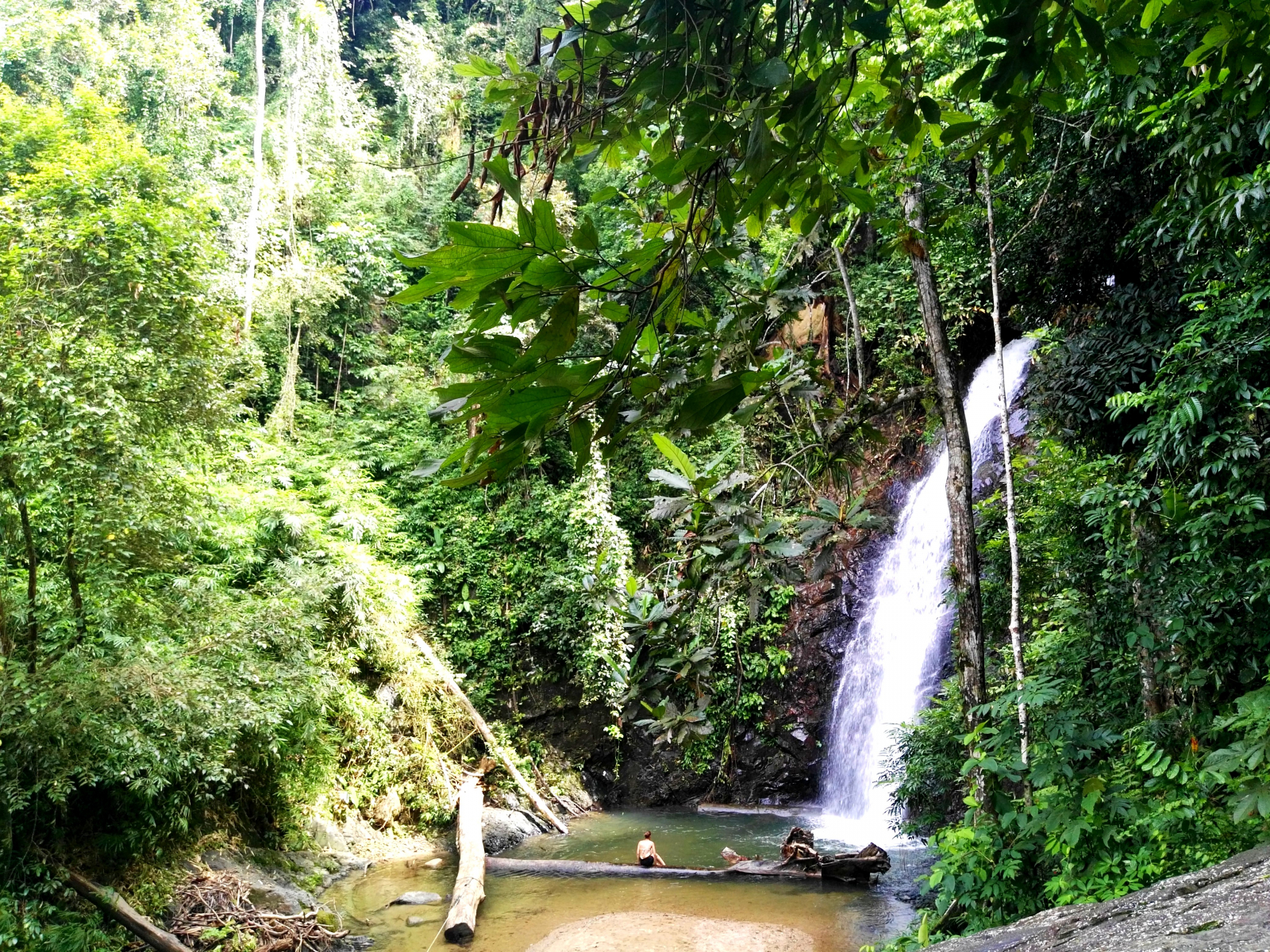Durian waterfall, Langkawi, Malajsie