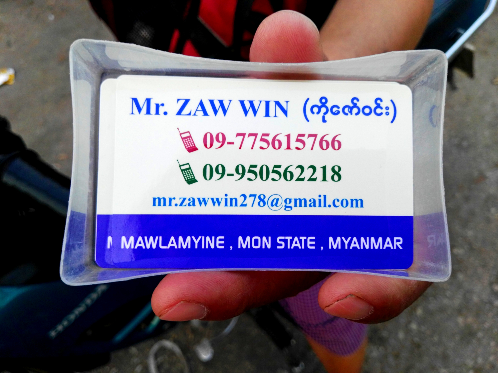 Spolehlivý taxikář, Mawlamyine, Myanmar