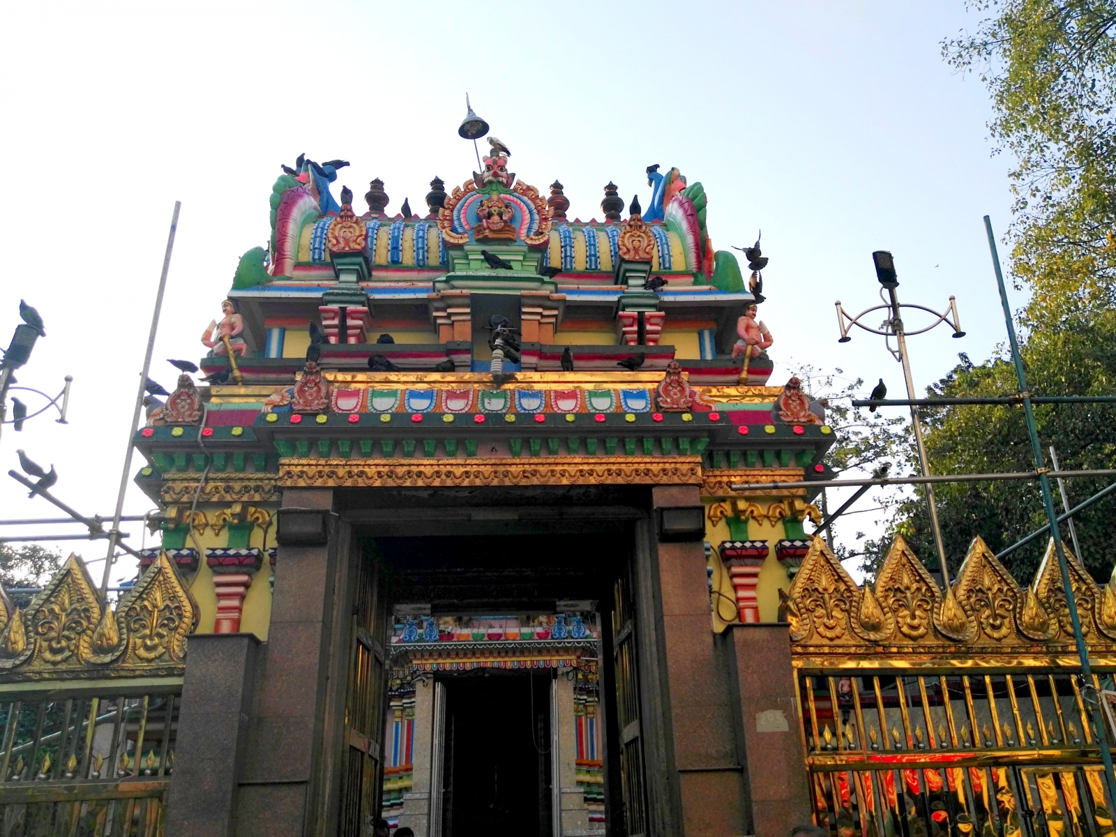 hinduistický chrám, Yangon, Myanmar
