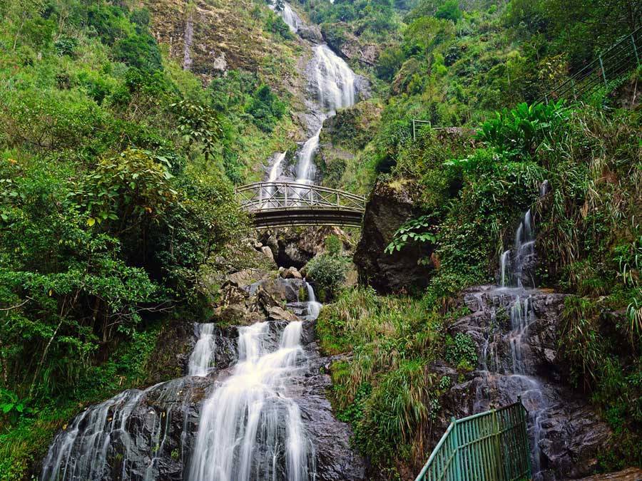 Silver waterfall, Sa Pa, Vietnam